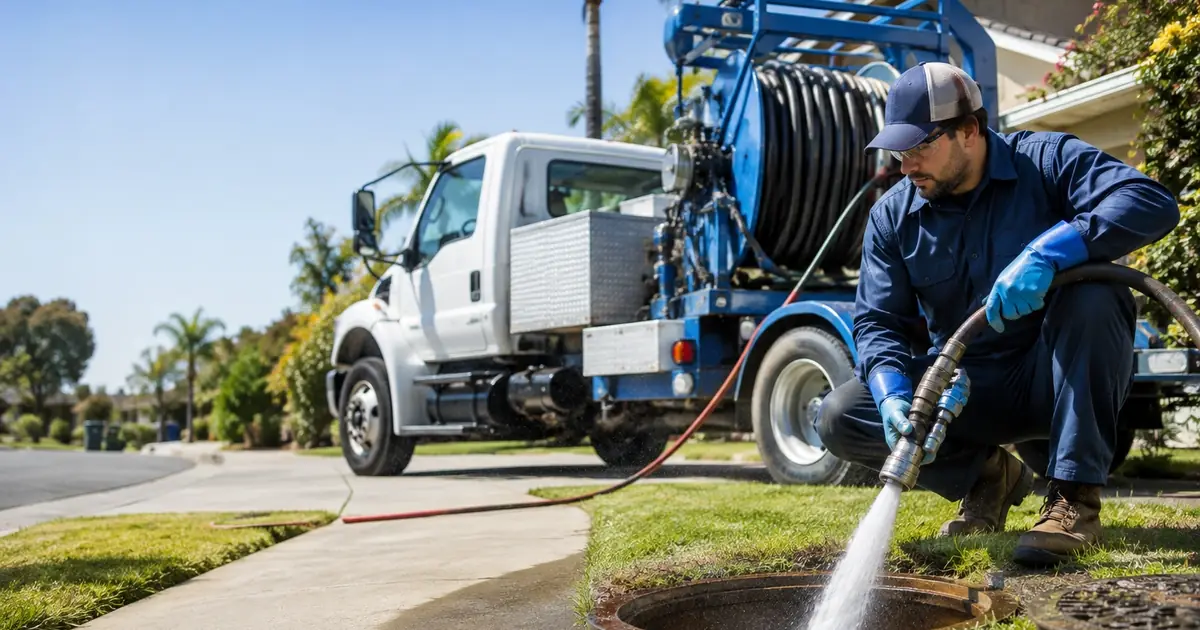 Hydro jet sewer cleaning Port Costa