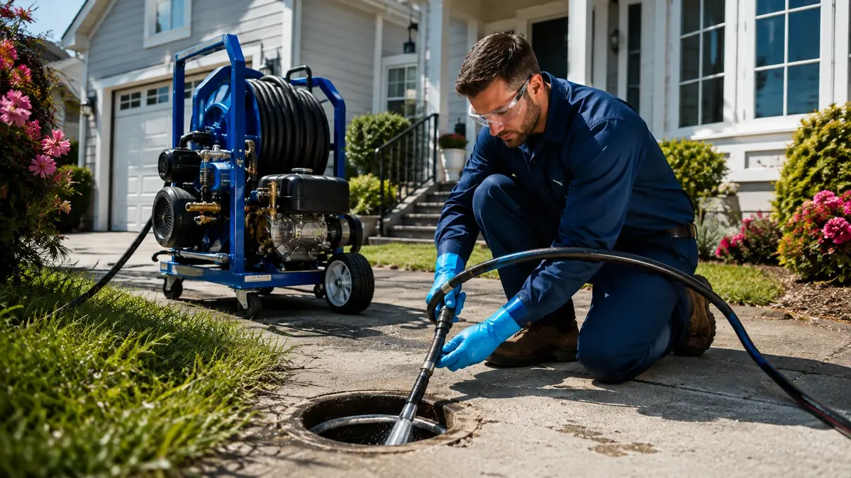 Residential Hydro Jet Drain Cleaning in Port Costa